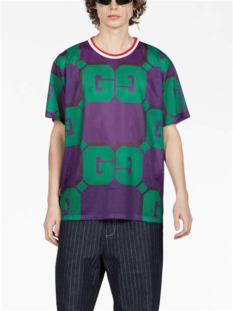 gucci printed shirt|farfetch gucci t shirts.